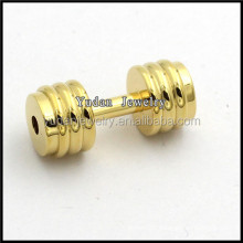 Wholesale Custom Stainless Steel Metal One Hole Bead